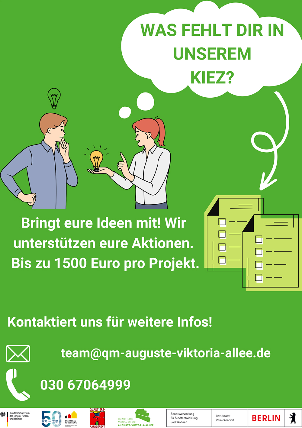 Aufruf Aktionsfonds