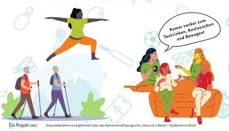 Plakatausschnitt des Angebots Fit in den Abend