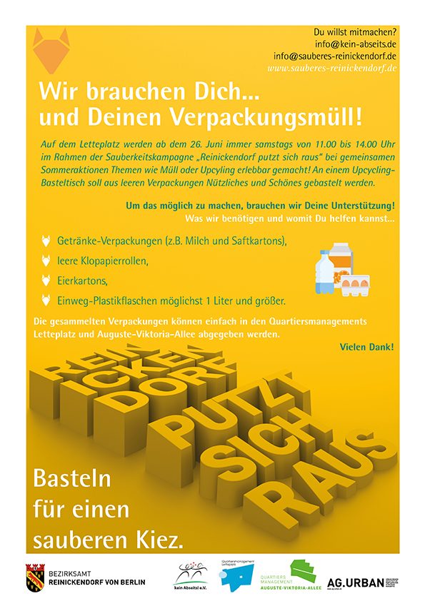 Poster Basteln keinAbseits web