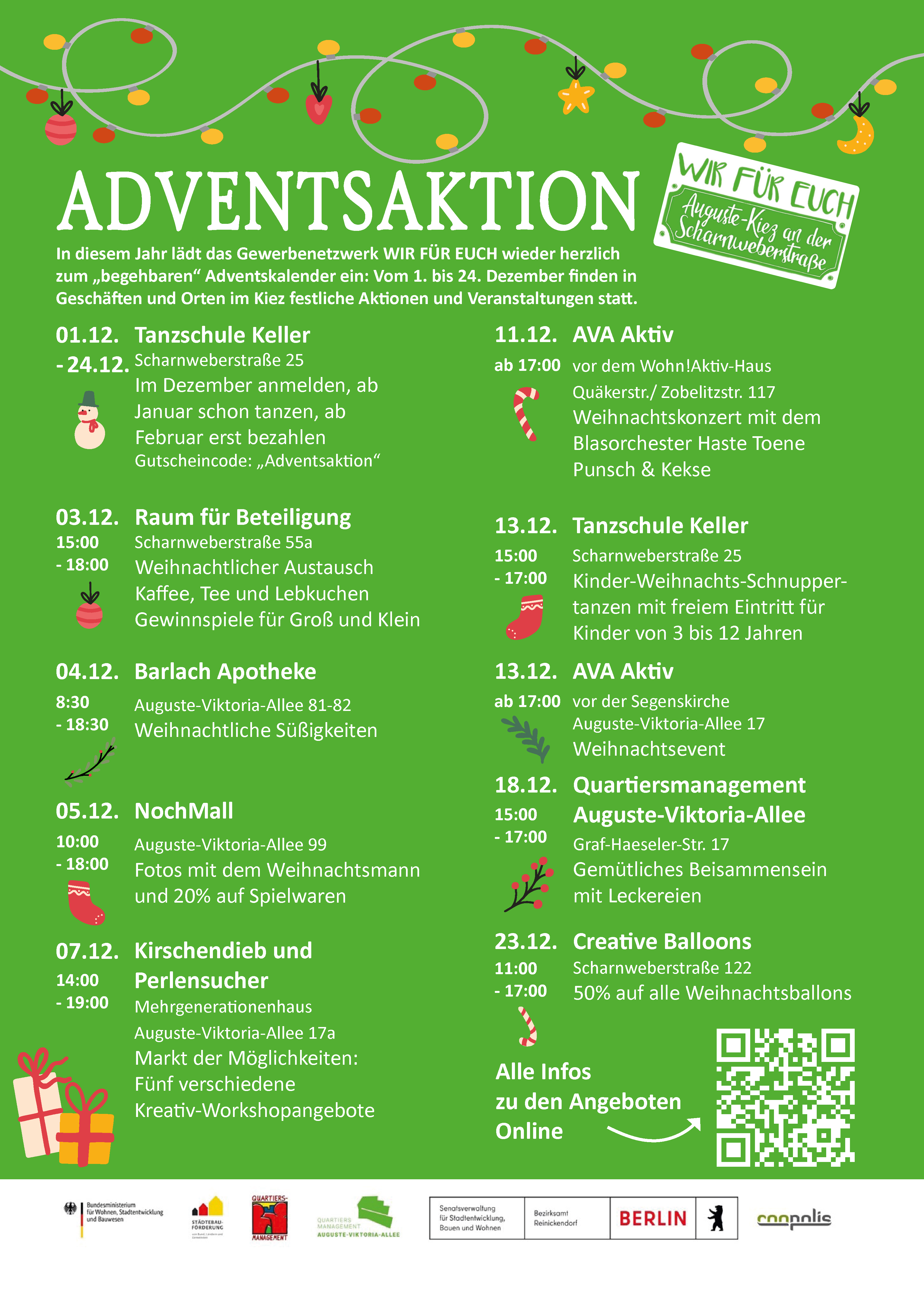 Adventsaktion 2024 Kalender PNG
