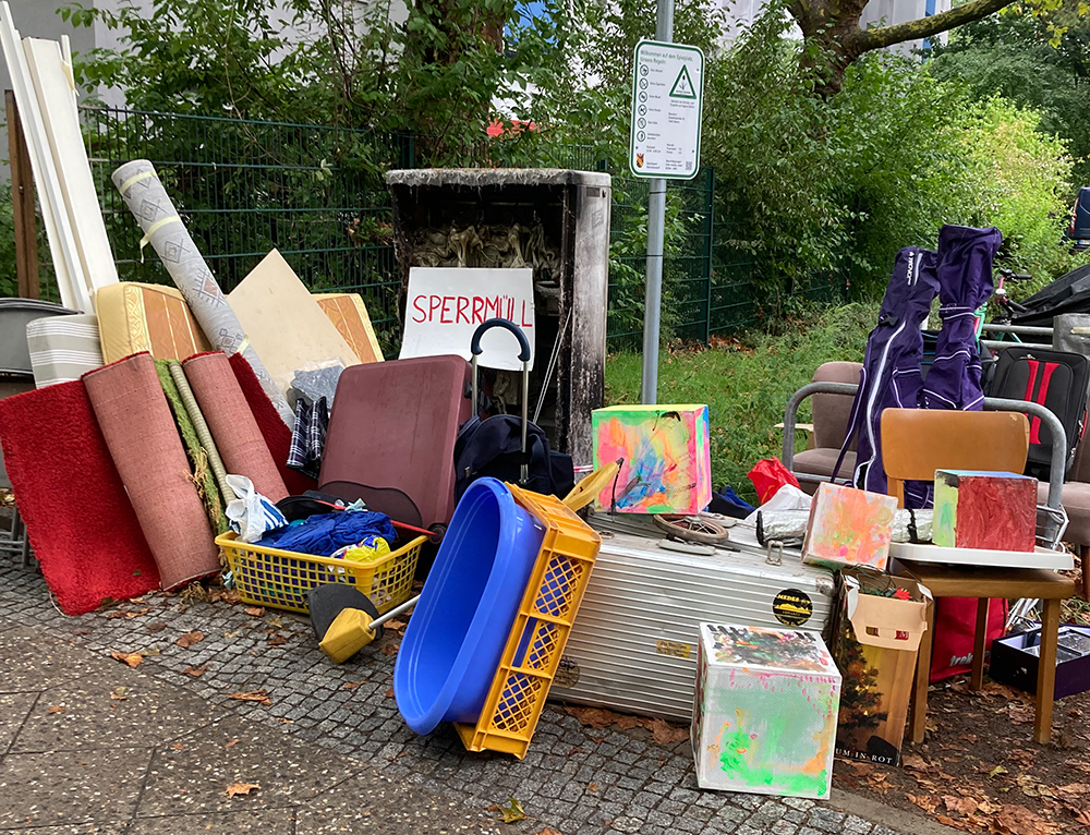 Sperrmüll zum tauschen und mitnehmen